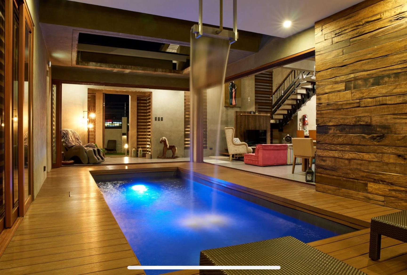 Isla Villa 1 Amazing Waterfall Pool House Near Beach, Bars & Restaurants มักตัน ภายนอก รูปภาพ