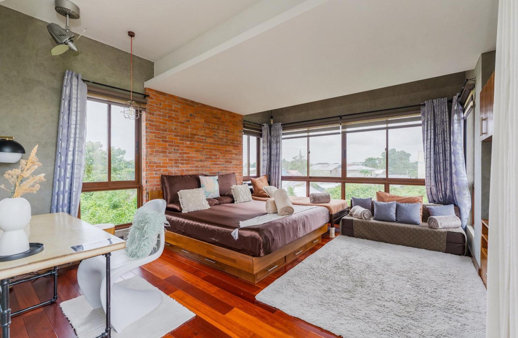 Isla Villa 1 Amazing Waterfall Pool House Near Beach, Bars & Restaurants มักตัน ภายนอก รูปภาพ